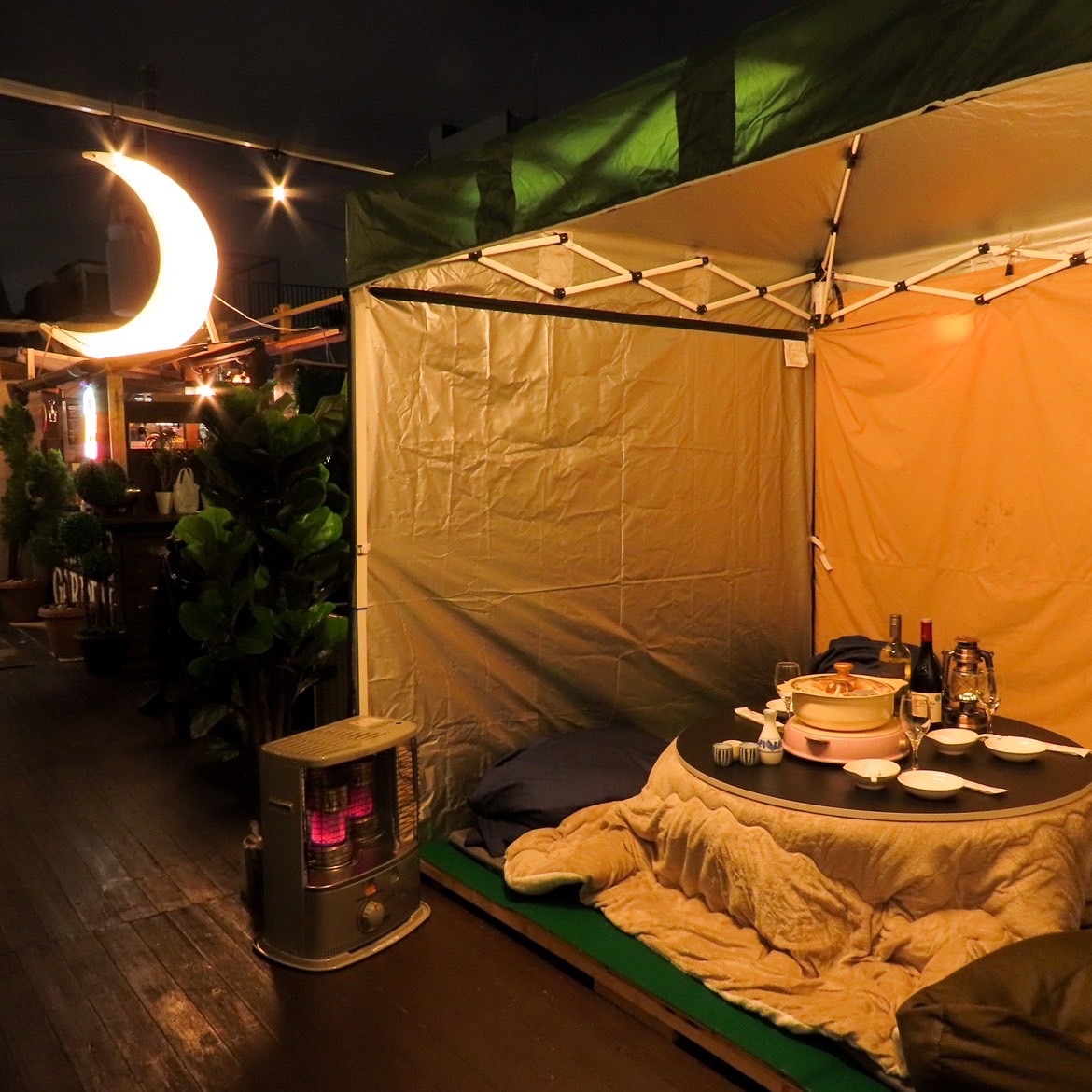 TERRACE GARDEN 8848【公式】防風防寒設備を完備した<br>新宿のバーベキュー（BBQ）